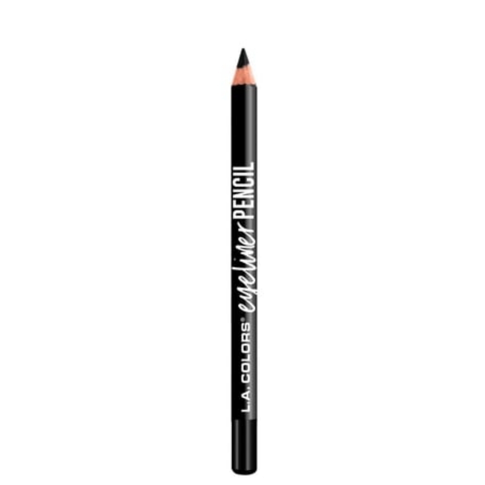4 x LA Colors Eyeliner Pencil CP601A Black 1g